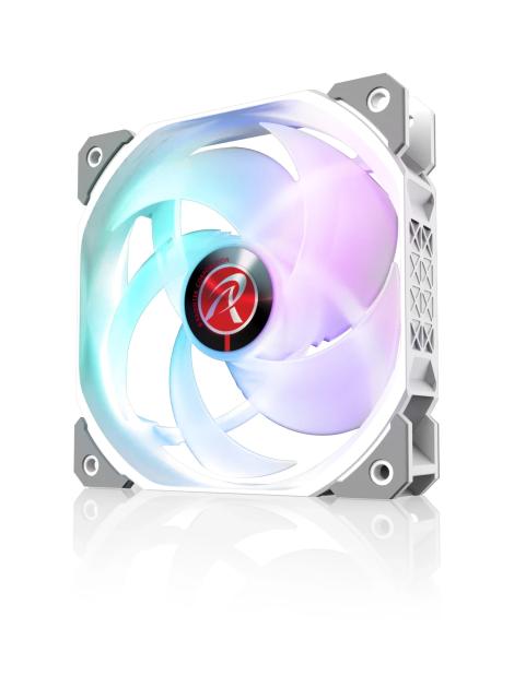 Комплект вентилатор Raijintek Pack 3-in-1 3x 120mm AGERAS 12 WHITE ARGB-3, Fan 120mm, 3 pin ADD-RGB 5V/4 pin PWM