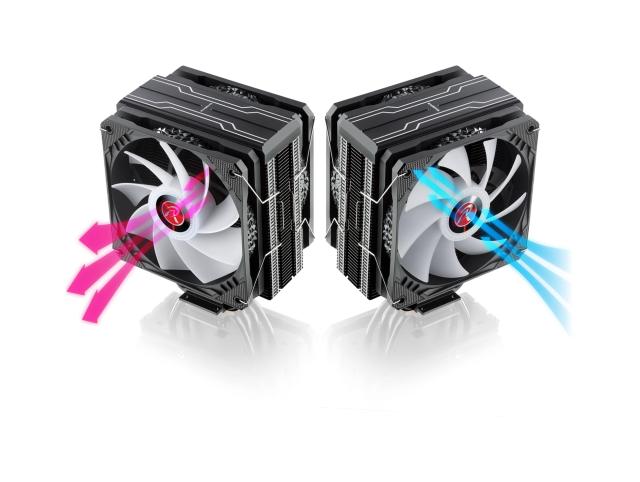 Охладител за процесор Raijintek ELEOS 12 DUO RBW - Addressable RGB