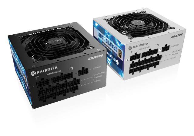 Захранване Raijintek CRATOS 1200 BLACK, 1200W, Active PFC, 80 Plus Platinum, Full Modular