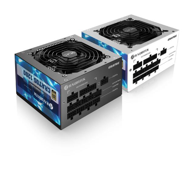 Захранване Raijintek CRATOS 1200 BLACK, 1200W, Active PFC, 80 Plus Platinum, Full Modular