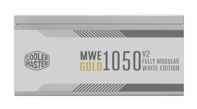 Захранване Cooler Master MWE GOLD 1050W, 80+ GOLD, Active PFC, V2 ATX 3.0, Full Modular,  WHITE