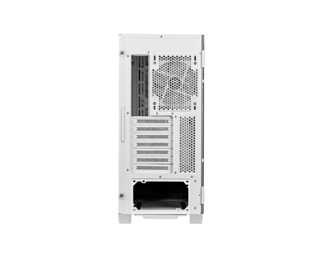 Кутия MSI MPG VELOX 100R WHITE, Mid-Tower, 2 x USB 3.2 Gen 1 Type-A, 1 x USB 3.2 Gen 2x2 Type-C, ATX / Micro-ATX / Mini-ITX