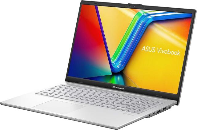 Лаптоп Asus Vivobook Go 15 E1504FA-NJ312, AMD Ryzen 5 7520U 4C (2.8/4.3GHz, 4MB Cache), 15.6" (39.62cm) Full HD LED Anti-Glare Display, 16GB LPDDR5, 512GB , 1x USB 3.2 Gen 1 Type-C, Free DOS