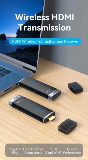 Vention безжичен трансмитер Wireless HDMI Transmitter