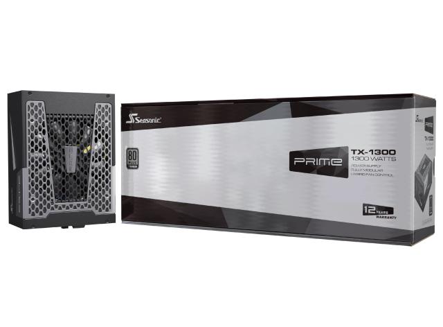 Захранване Seasonic TX-1300, 1300W, Active PFC, 80 PLUS TITANIUM, Fully Modular, PCIe Gen 5