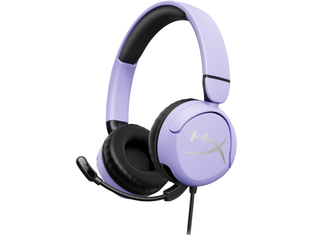 Геймърски слушалки HyperX Cloud Mini, USB, Lavender