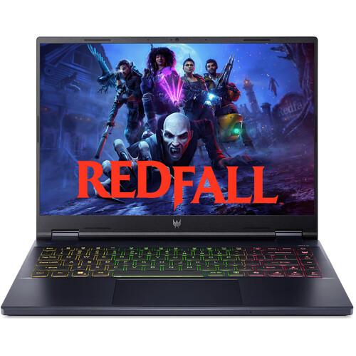 Лаптоп Acer Predator Neo PHN14-51-72PG, Intel Core Ultra 7 155H 16C (1.4/4.8GHz, 24MB Cache), 14.5" (36.8 cm) FHD IPS 165Hz, 32GB DDR5 LPDDR5X , 1TB PCIe NVMe SSD, NVIDIA GF RTX 4070 8GB GDDR6, Wi-Fi 6E AX, RGB-backlit Kb, Black, Free DOS