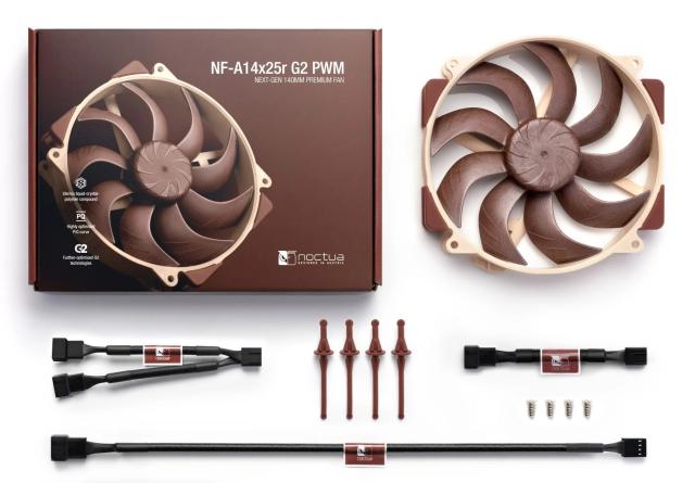 Вентилатор Noctua Fan 140mm, NF-A14x25r G2 PWM