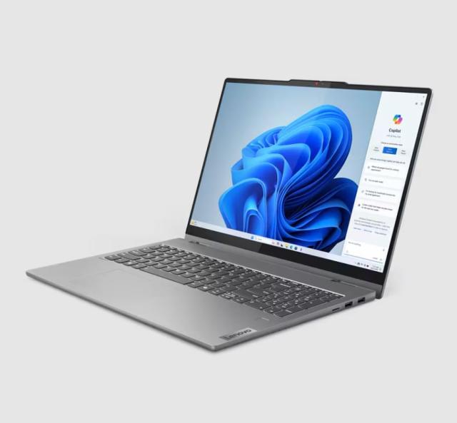 Лаптоп Lenovo IdeaPad 5 2-in-1 16AHP9, AMD Ryzen 7 8845HS 8C ( 3.8 / 5.1GHz, 8MB L2 / 16MB L3), 16.0" (40.64 cm) 2k OLED 400nits Glossy, 60Hz, 16GB LPDDR5, 1TB SSD, Wi-Fi® 6E + BT5.3, 2x USB-A, 2x USB-C, Free DOS 