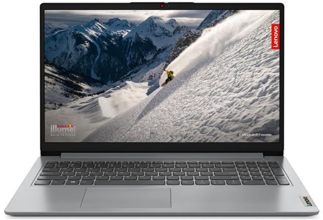 Лаптоп Lenovo IdeaPad 1 15ALC7, AMD Ryzen 7 5700U 8C (1.8 / 4.3GHz, 4MB L2 / 8MB L3), 15.6'' (39.62 cm) FHD IPS Anti-glare, 16GB DDR4, 512GB SSD, Wi-Fi 6 + BT5.2, 1x USB 2.0, 1x USB 3.2 Gen 1, 1x USB-C, HDMI, Free DOS