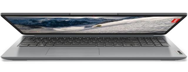 Лаптоп Lenovo IdeaPad 1 15ALC7, AMD Ryzen 7 5700U 8C (1.8 / 4.3GHz, 4MB L2 / 8MB L3), 15.6'' (39.62 cm) FHD IPS Anti-glare, 16GB DDR4, 512GB SSD, Wi-Fi 6 + BT5.2, 1x USB 2.0, 1x USB 3.2 Gen 1, 1x USB-C, HDMI, Free DOS