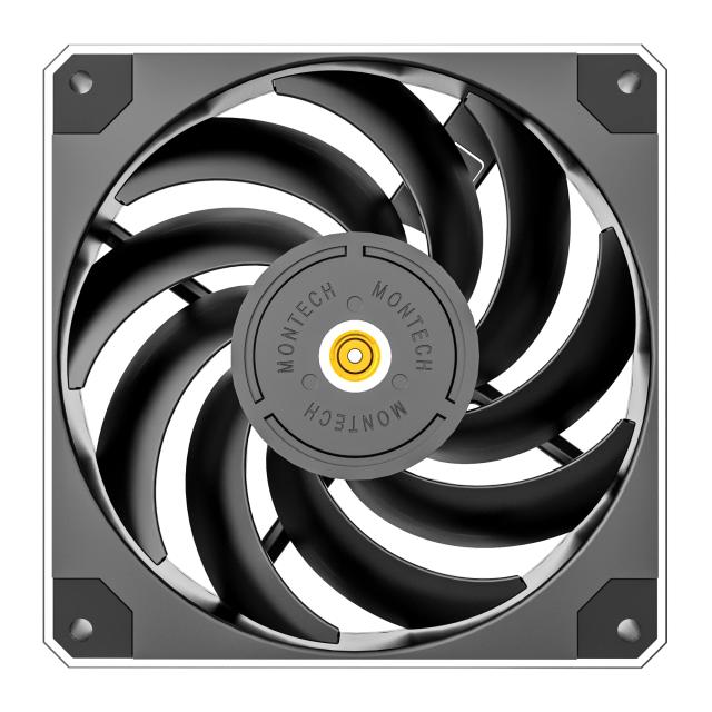 Вентилатор Montech METAL 120 PWM, Fan 120mm, PWM