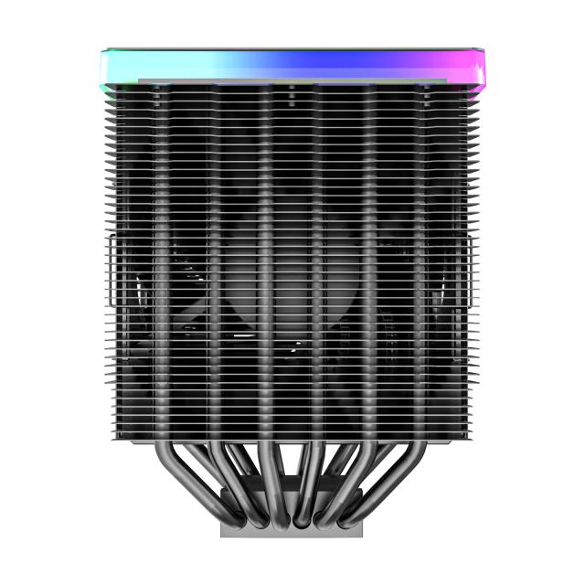 Охладител за процесор METAL DT24 PREMIUM, CPU Cooler, 270W TDP, Dual Tower, ARGB, Black