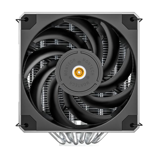 Охладител за процесор Montech METAL DT24 BASE, CPU Cooler, 270W TDP, Dual Tower