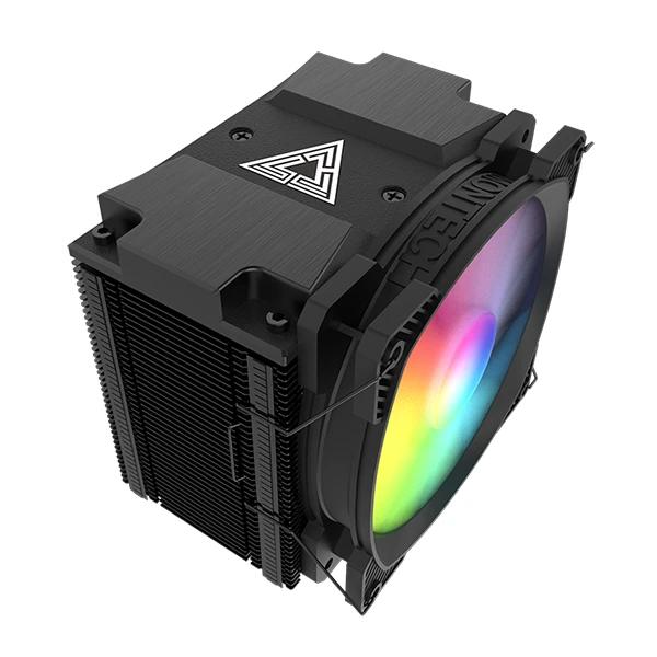 Охладител за процесор Montech AIR COOLER 210, CPU Cooler, 210W TDP, ARGB, Black