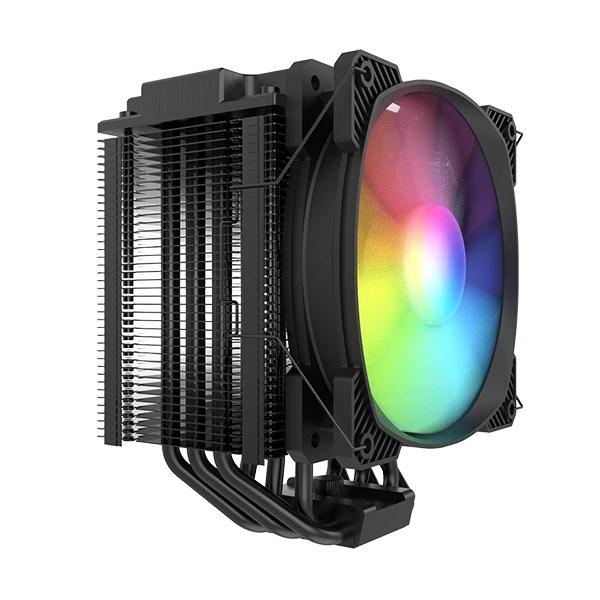 Охладител за процесор Montech AIR COOLER 210, CPU Cooler, 210W TDP, ARGB, Black