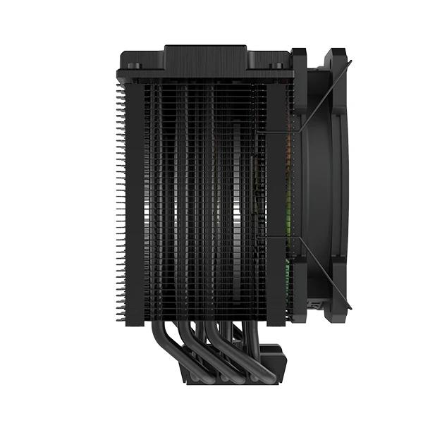 Охладител за процесор Montech AIR COOLER 210, CPU Cooler, 210W TDP, ARGB, Black