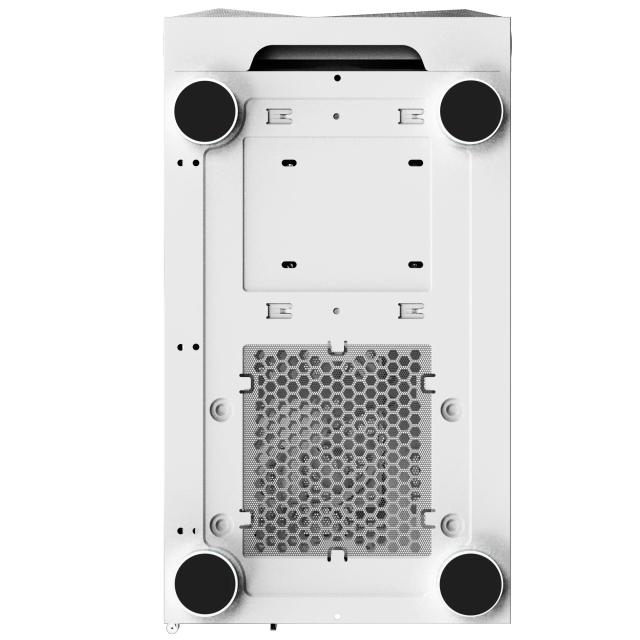 Кутия Montech X3 MESH, Middle Tower, 1 x USB 3.0, 2 x USB 2.0, ATX/mATX/Mini-ITX, White