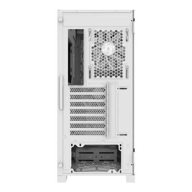 Кутия Montech AIR 100 LITE, TG, Mini Tower, 2 x USB 3.0, 1 x USB 2.0, ATX mATX Mini-ITX, White