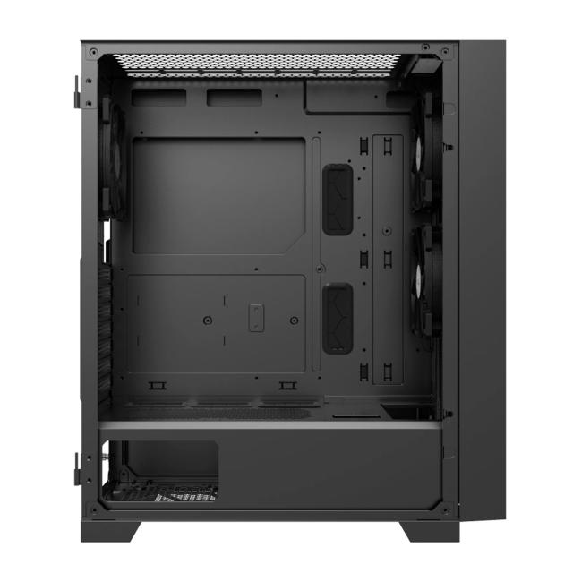 Кутия Montech AIR 100 LITE, TG, Mini Tower, 2 x USB 3.0, 1 x USB 2.0, ATX mATX Mini-ITX, Black