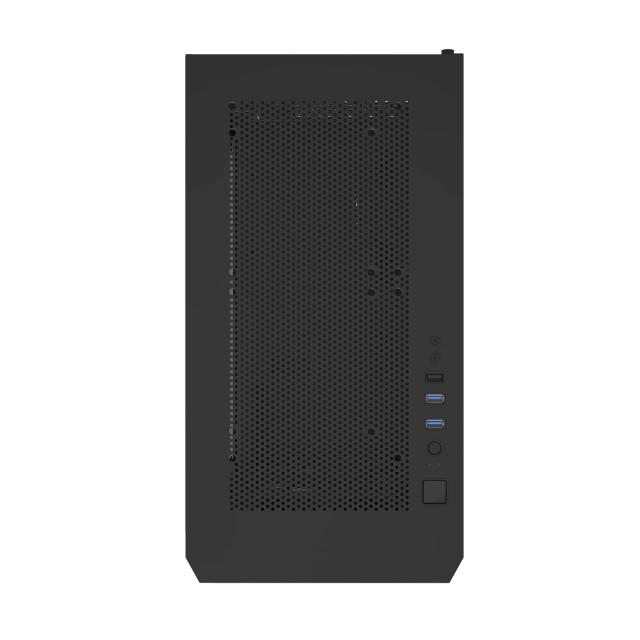 Кутия Montech AIR 100 ARGB, TG, Mini Tower, 1 x USB 3.0, 1 x USB 2.0, RGB Controller, mATX, Mini-ITX, Black