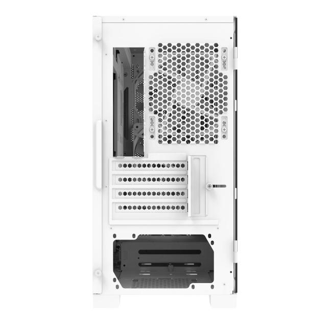 Кутия Montech AIR 100 LITE, TG, Mini Tower, 1 x USB 3.0, 1 x USB 2.0, mATX, Mini-ITX, White