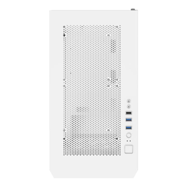 Кутия Montech AIR 100 LITE, TG, Mini Tower, 1 x USB 3.0, 1 x USB 2.0, mATX, Mini-ITX, White