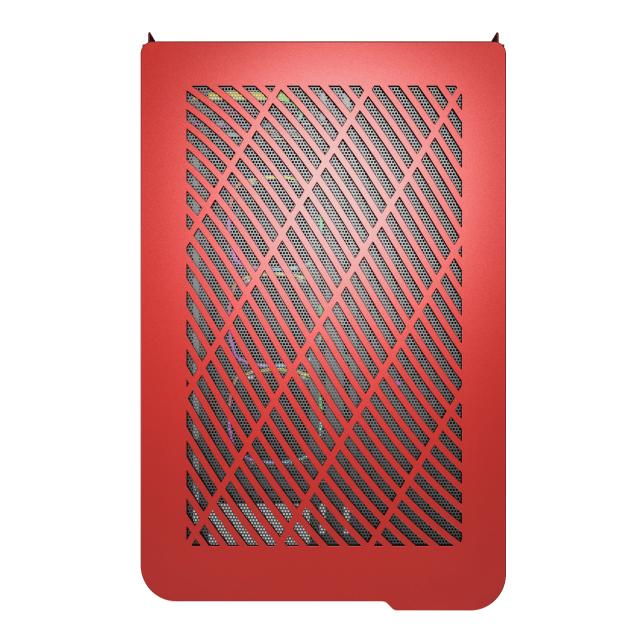 Кутия Montech KING 95 Pro, Dual Chamber Mid-tower Case, 2 x USB 3.0, 1 x USB 3.2 Gen 2 Type-C, ATX, mATX, Mini-ITX, Red