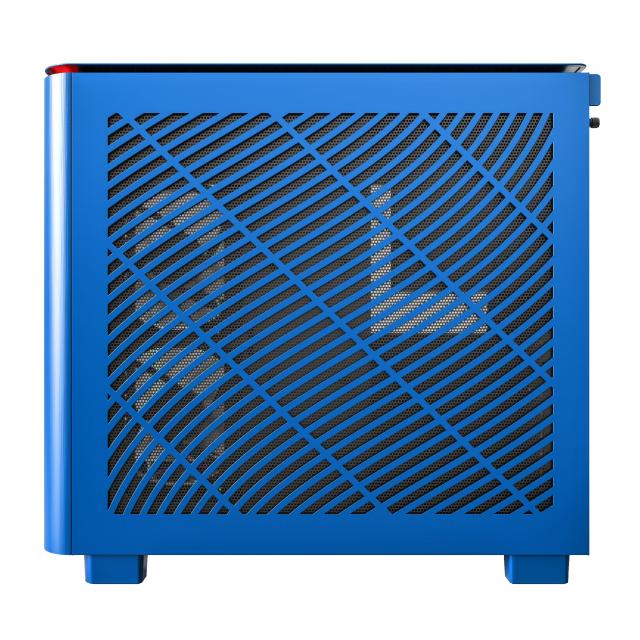 Кутия Montech KING 95 Pro, Dual Chamber Mid-tower Case, 2 x USB 3.0, 1 x USB 3.2 Gen 2 Type-C, ATX, mATX, Mini-ITX, Prussian Blue