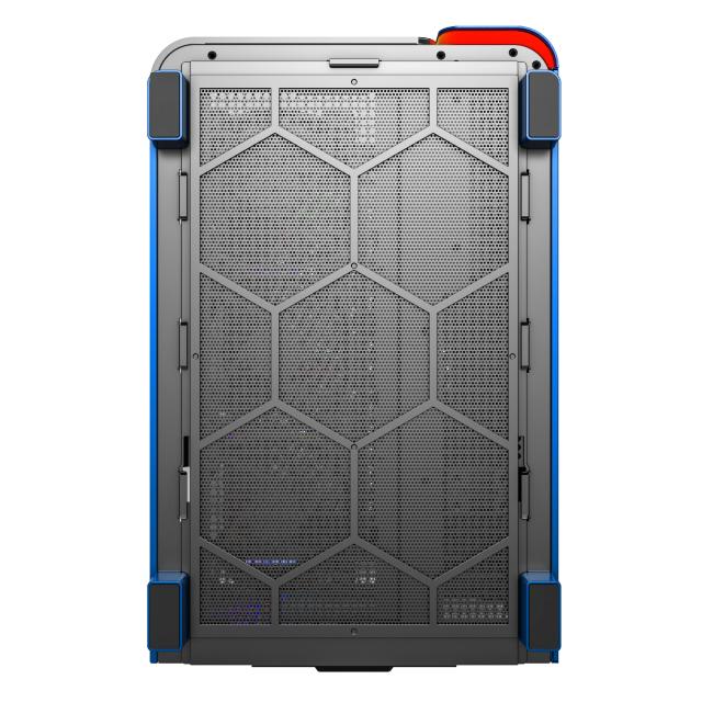 Кутия Montech KING 95 Pro, Dual Chamber Mid-tower Case, 2 x USB 3.0, 1 x USB 3.2 Gen 2 Type-C, ATX, mATX, Mini-ITX, Prussian Blue