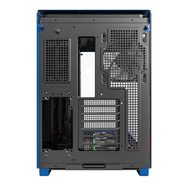 Кутия Montech KING 95 Pro, Dual Chamber Mid-tower Case, 2 x USB 3.0, 1 x USB 3.2 Gen 2 Type-C, ATX, mATX, Mini-ITX, Prussian Blue