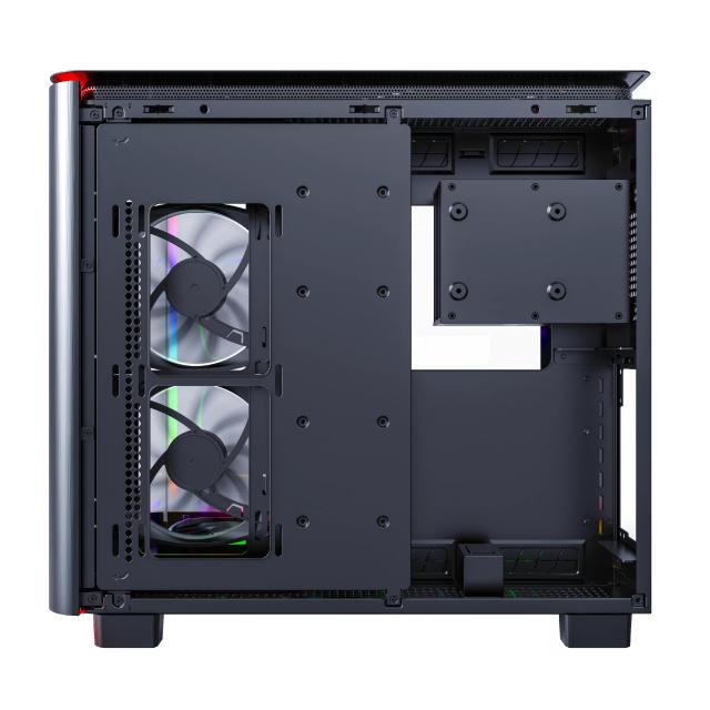 Кутия Montech KING 95 Pro, Dual Chamber Mid-tower Case, 2 x USB 3.0, 1 x USB 3.2 Gen 2 Type-C, ATX, mATX, Mini-ITX, Black