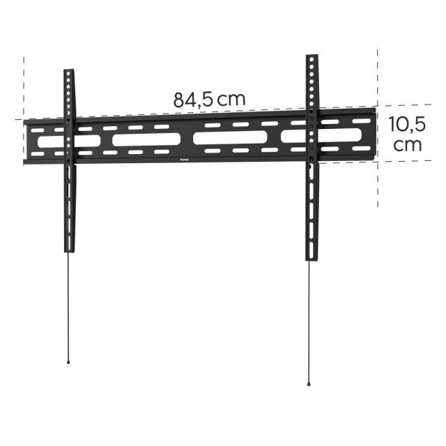 Стенна стойка за TV HAMA, 229 см (90") до 60 кг, 220815