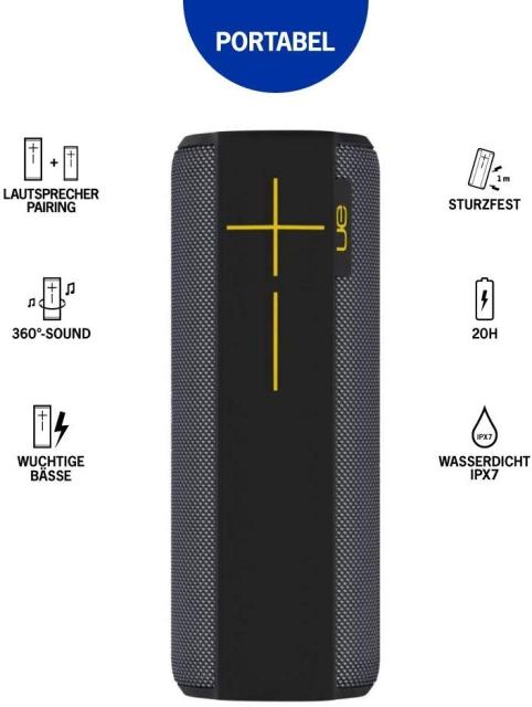 Тонколони Logitech Ultimate Ears MEGABOOM PANTHER