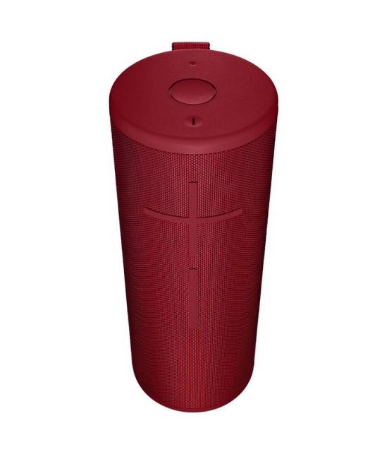Тонколона Logitech Ultimate Ears MEGABOOM 3, Bluetooth/Wireless, micro USB, микрофон, водоустойчива, Червен