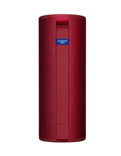 Тонколона Logitech Ultimate Ears MEGABOOM 3, Bluetooth/Wireless, micro USB, микрофон, водоустойчива, Червен
