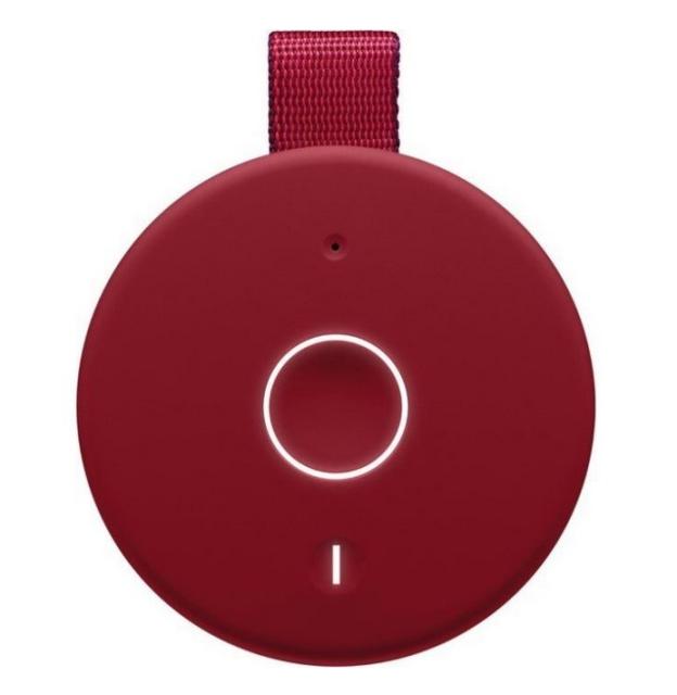 Тонколона Logitech Ultimate Ears MEGABOOM 3, Bluetooth/Wireless, micro USB, микрофон, водоустойчива, Червен