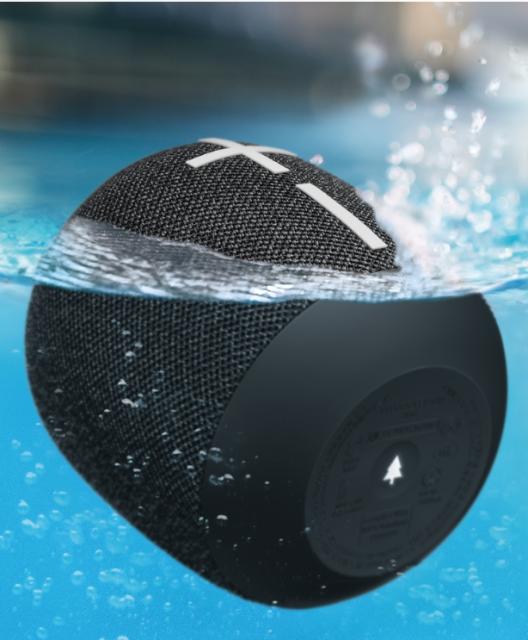 Тонколона Logitech Ultimate Ears WONDERBOOM 2, Bluetooth, micro USB, водоустойчива, Черна