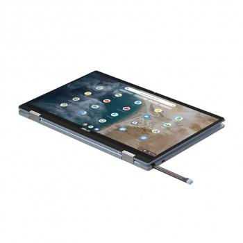 Лаптоп Asus Chromebook Flip CX5400FMA-AI0198, Intel Core i5-1130G7 4C (1.1/4.0GHz, 8MB Cache),14" (35.56cm) Full HD Touchscreen Glare Display, 8GB LPDDR4X, 128GB SSD, 1x USB 3.2 Gen 1, ChromeOS