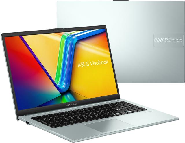 Лаптоп Asus Vivobook Go 15 E1504FA-NJ319, AMD Ryzen 5 7520U 4C (2.8/4.3GHz, 4MB Cache), 15.6" (39.62cm) Full HD Anti-Glare Display, (HDMI), 16GB LPDDR5, 512GB SSD NVMe, 1x USB 3.2 Gen 1 Type-C, Free DOS