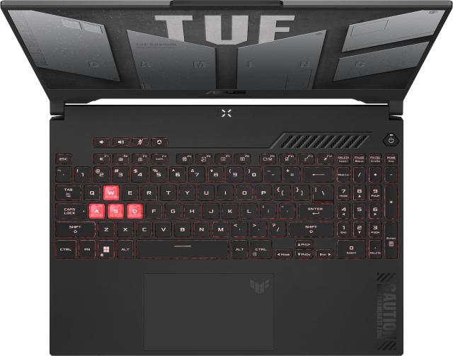 Лаптоп Asus TUF Gaming A15 FA507NUR-LP007,  AMD Ryzen 7 7435HS 8C (3.1/4.5GHz, 15.6" (39.62cm) Full HD IPS 144Hz Anti-Glare Display, NVIDIA GF RTX 4050 6GB, 16GB DDR5, 1TB SSD NVMe, 1x USB4, Free DOS