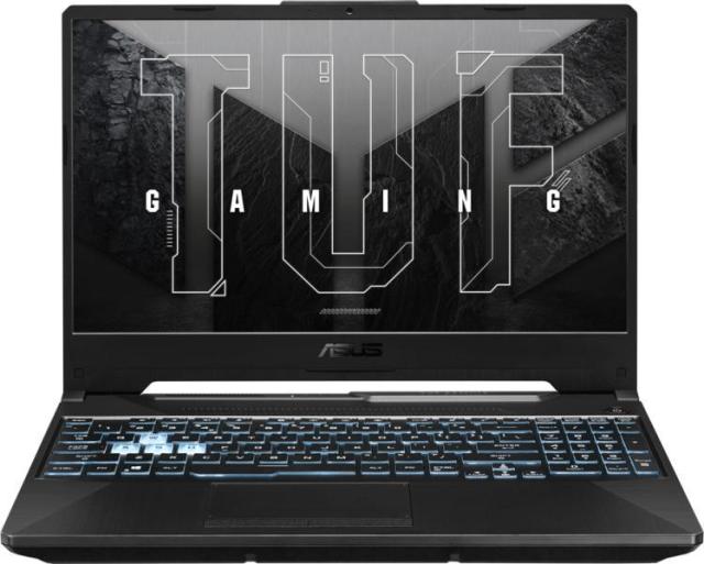 Лаптоп Asus TUF Gaming A15 FA506NC-HN039, AMD Ryzen 5 7535HS 6C (3.3/4.5GHz, 16MB Cache), 15.6" (39.62cm) Full HD IPS 144Hz Anti-Glare Display, NVIDIA GF RTX 3050 4GB, 16GB DDR5, 1TB SSD NVMe, 1x USB 3.2 Gen 2 Type-C, Free DOS