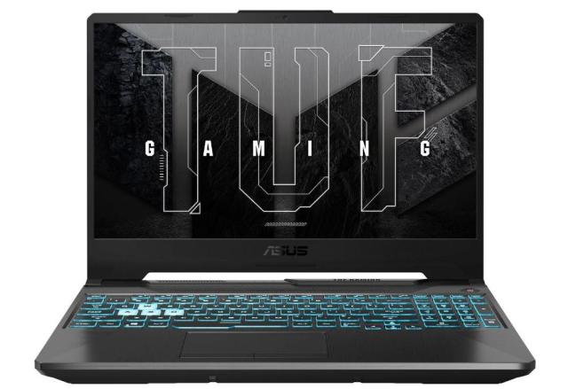 Лаптоп Asus TUF Gaming A15 FA506NCR-HN026, AMD Ryzen 7 7435HS 8C (3.1/4.5GHz, 16MB Cache), 15.6" (39.62cm) Full HD IPS 144Hz Anti-Glare Display, NVIDIA GF RTX 3050 4GB, 16GB DDR5, 1TB SSD NVMe, 1x USB 3.2 Gen 2 Type-C, Free DOS