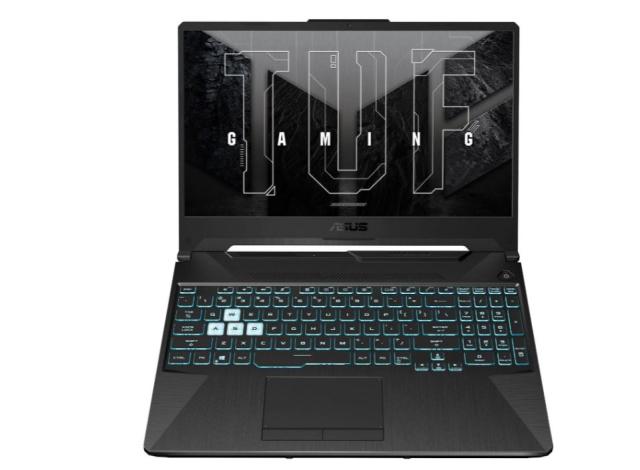 Лаптоп Asus TUF Gaming A15 FA506NCR-HN026, AMD Ryzen 7 7435HS 8C (3.1/4.5GHz, 16MB Cache), 15.6" (39.62cm) Full HD IPS 144Hz Anti-Glare Display, NVIDIA GF RTX 3050 4GB, 16GB DDR5, 1TB SSD NVMe, 1x USB 3.2 Gen 2 Type-C, Free DOS