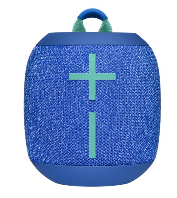 Тонколона Logitech Ultimate Ears WONDERBOOM 2, Bluetooth, micro USB, водоустойчива, Син