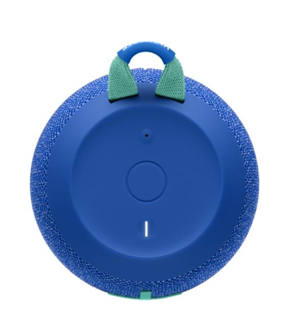 Тонколона Logitech Ultimate Ears WONDERBOOM 2, Bluetooth, micro USB, водоустойчива, Син