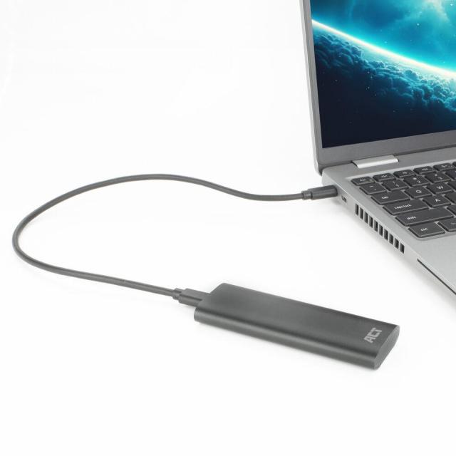 Кутия ACT  AC1615, USB-C M.2 NVMe / PCIe SSD