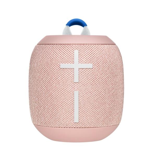 Тонколона Logitech Ultimate Ears WONDERBOOM 2, Bluetooth, micro USB, водоустойчива, Розова