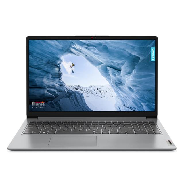 Лаптоп Lenovo IdeaPad 1 15IAU7,  Intel Core i3-1215U 6C (1.2/4.4GHz, 10MB Cache), 15.6" (39.62cm) Full HD TN Anti-Glare Display, 8GB DDR4, 512GB SSD NVMe, 1x USB 3.2 Gen 1 Type-C, Free DOS