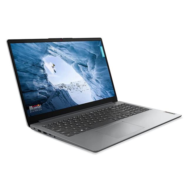 Лаптоп Lenovo IdeaPad 1 15IAU7,  Intel Core i3-1215U 6C (1.2/4.4GHz, 10MB Cache), 15.6" (39.62cm) Full HD TN Anti-Glare Display, 8GB DDR4, 512GB SSD NVMe, 1x USB 3.2 Gen 1 Type-C, Free DOS